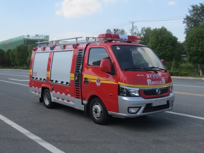 國六東風逸途細水霧消防車